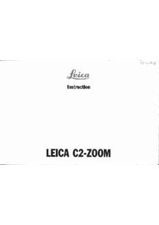 Leica C 2 manual. Camera Instructions.
